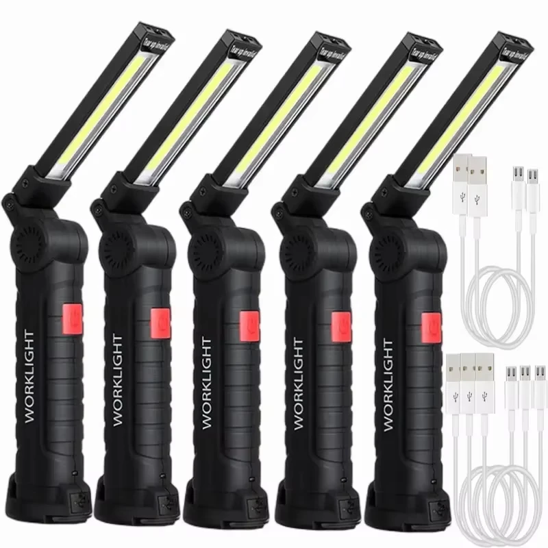Rechargeable COB LED Magnetic Work Light