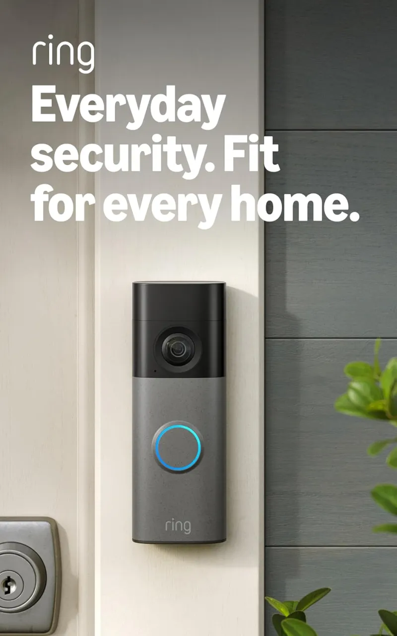Ring Battery Doorbell 2K (newest model)